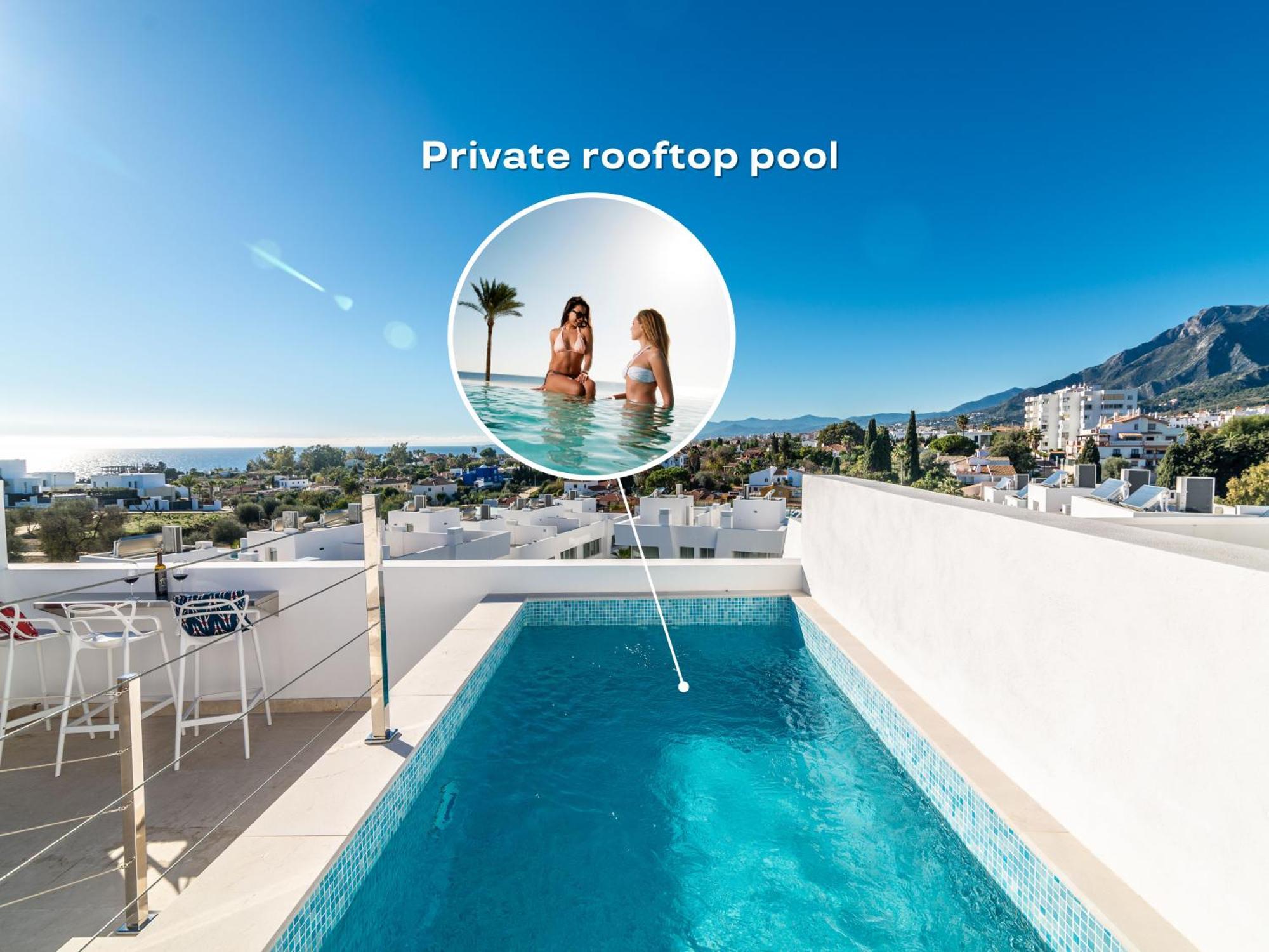 Vacation Marbella I Casa Isabel, Private Pool With Infinity Views, Bbq, New Built, Luxury Condo, Top Location Extérieur photo